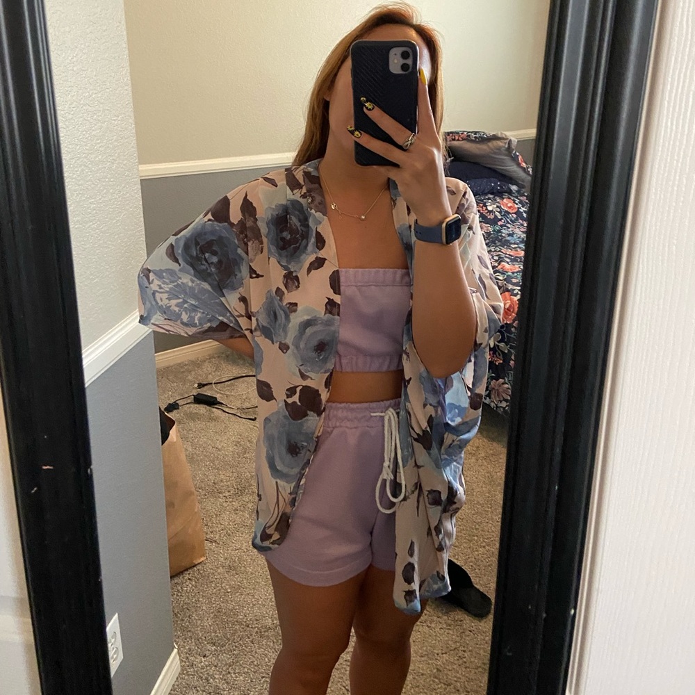 Floral Kimono